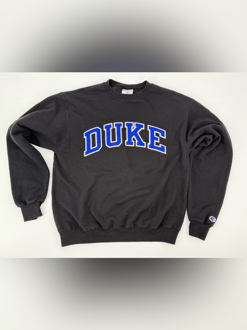 DUKE Champion Vintage Y2K Crewneck Sweatshirt M